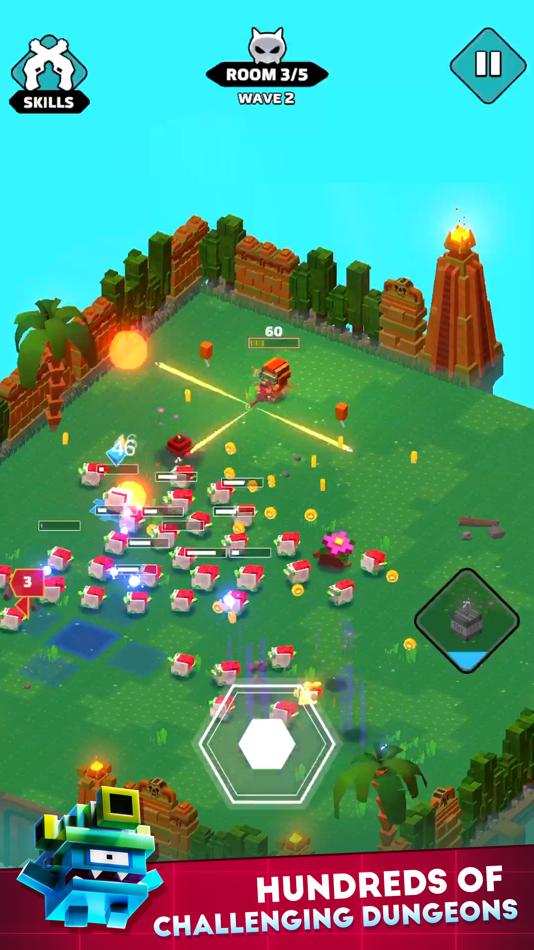 #1. Gun & Dungeons (iOS) By: Topebox