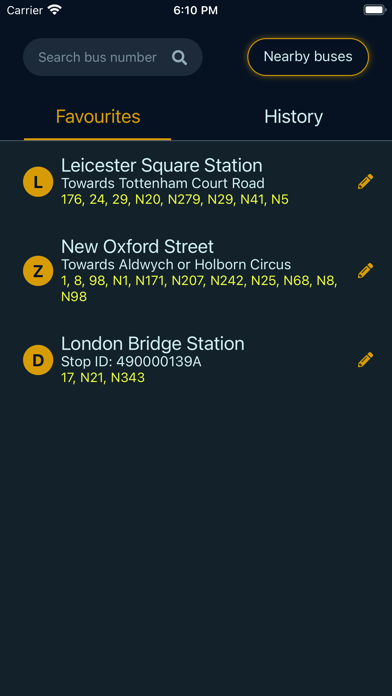BusDue - Live Arrival Time Screenshot