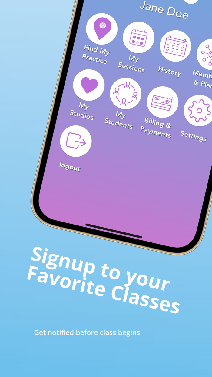 Medidate - Book Studio Classes