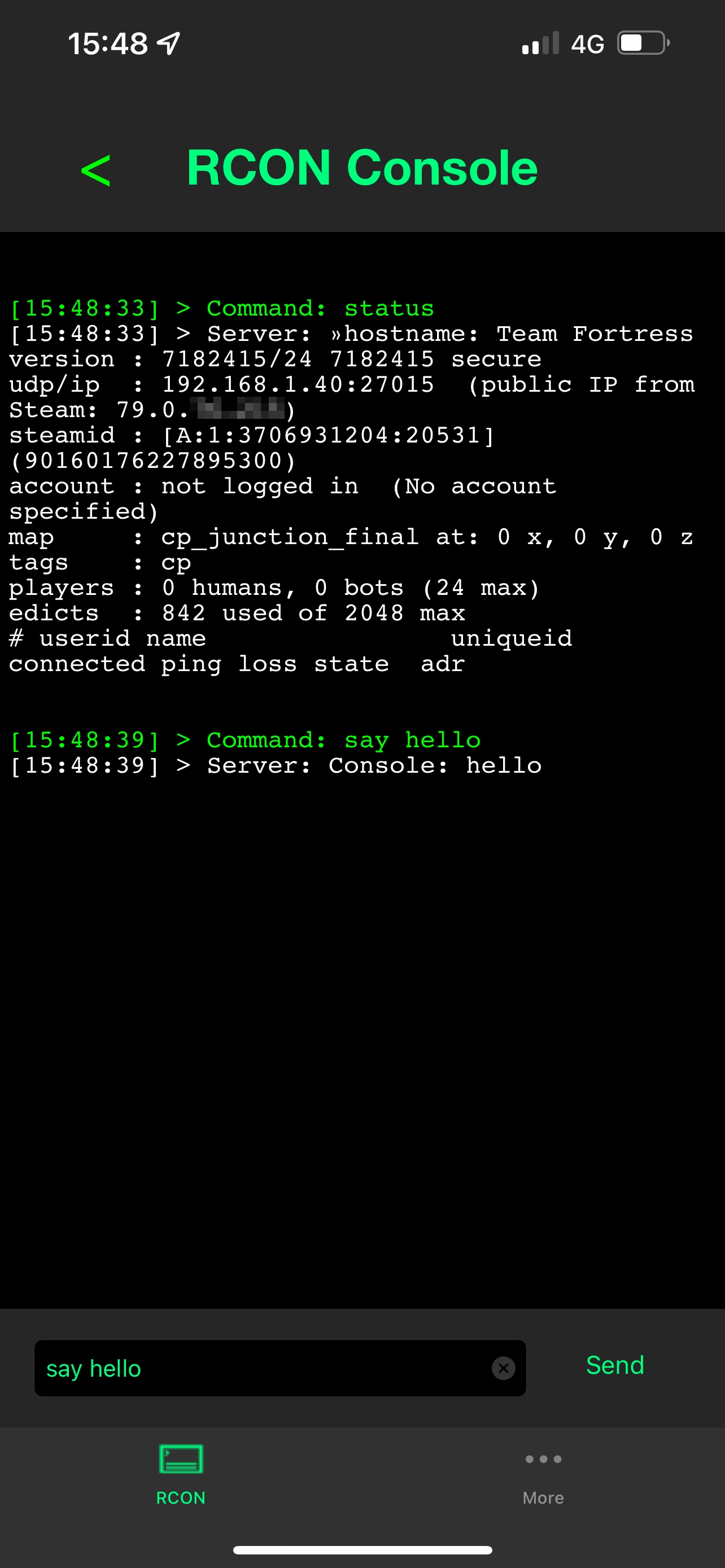 RCON Game Server Admin 2022