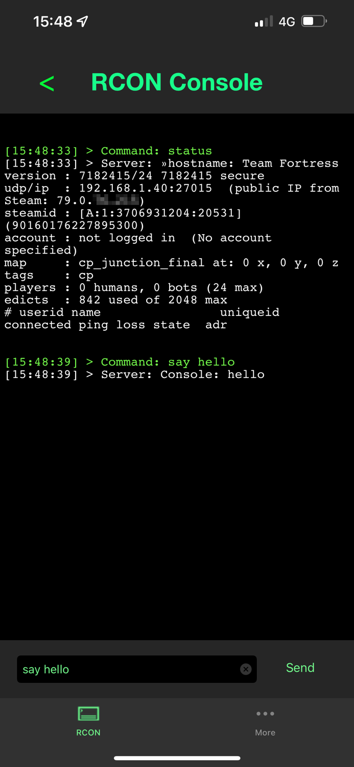 RCON Game Server Admin 2022