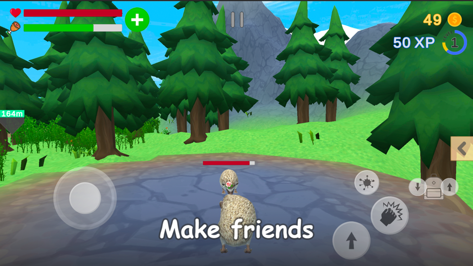 #1. Hedgehog Simulator (iOS) 게시자: Daniil Demchenko