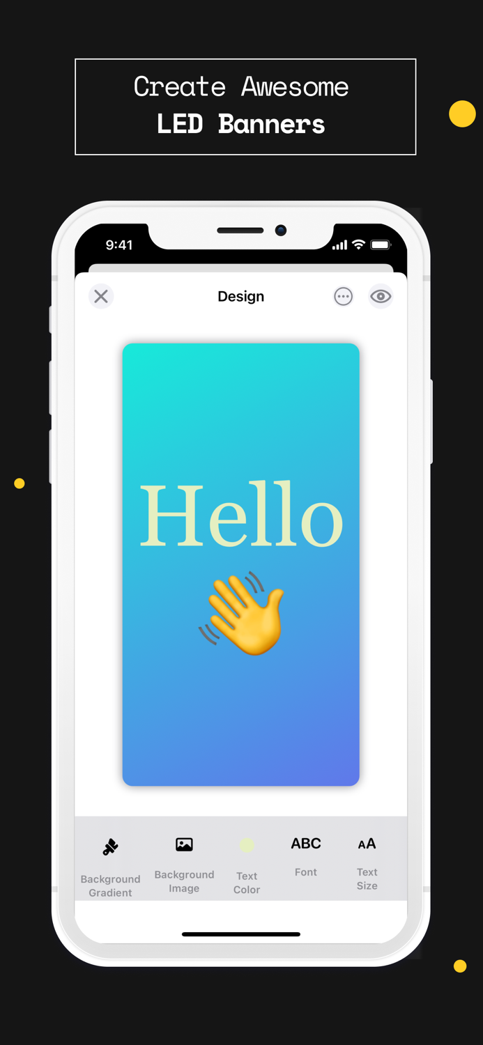 LED Banner Marquee by Rave Up