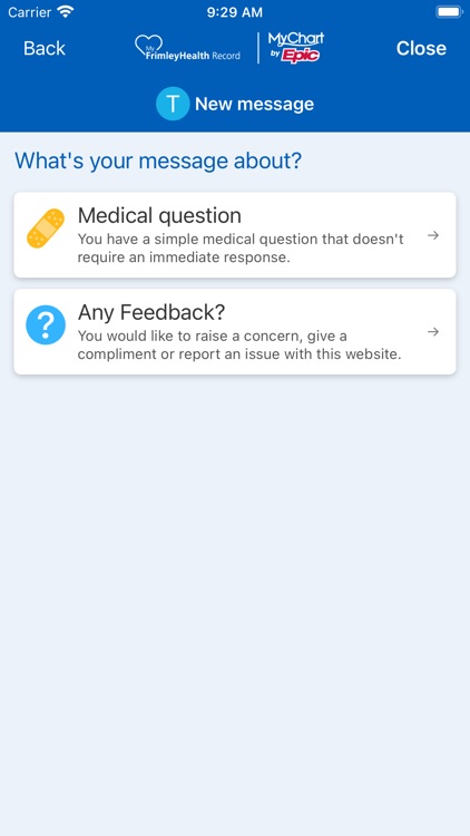 MyFrimleyHealth Record screenshot-3