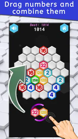 Game screenshot Hex Merge Puzzle Hexagon Block hack