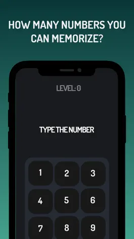 Game screenshot Memorize Numbers Challenge mod apk