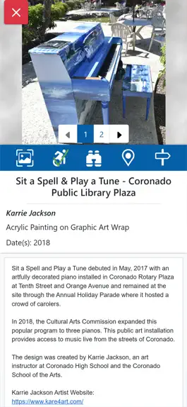 Game screenshot Coronado Public Art hack