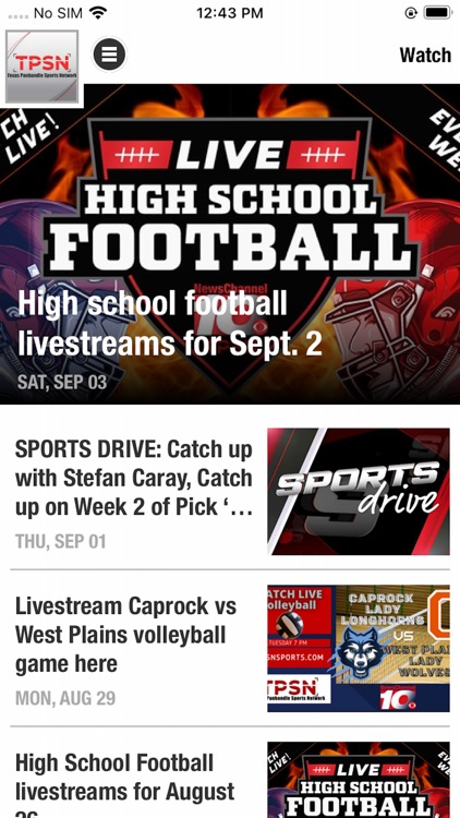 Texas Panhandle Sports Network