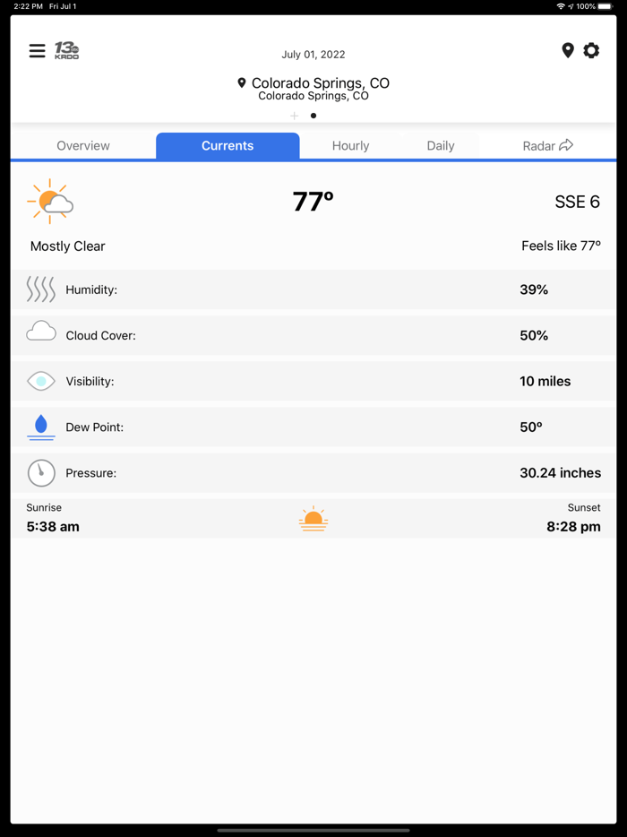 KRDO StormTracker 13 Weather