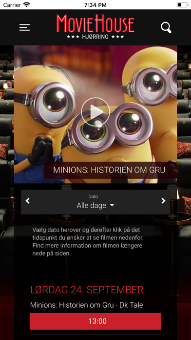 MovieHouse Hjørring Screenshot