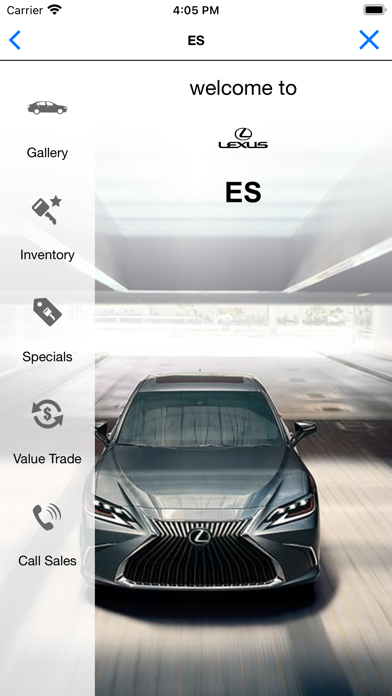 Newport Lexus App Screenshot
