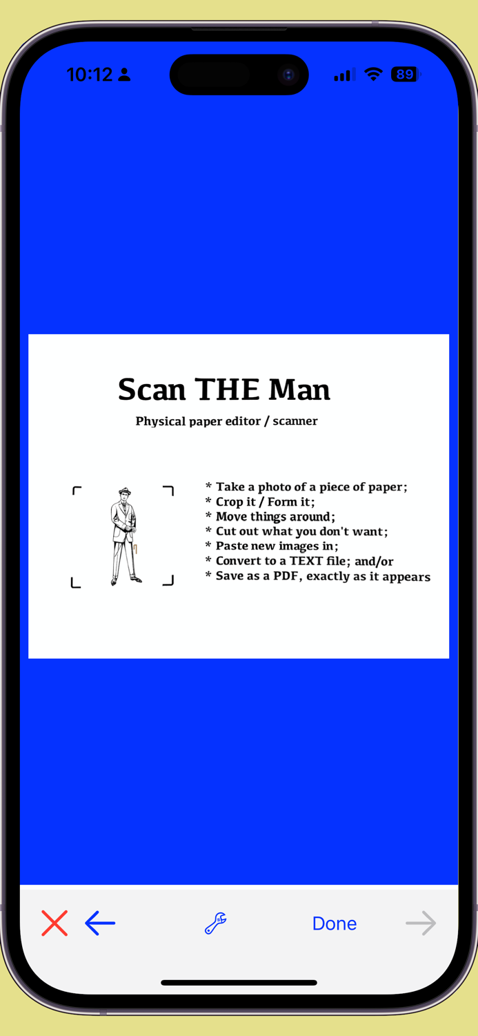 Scan The Man