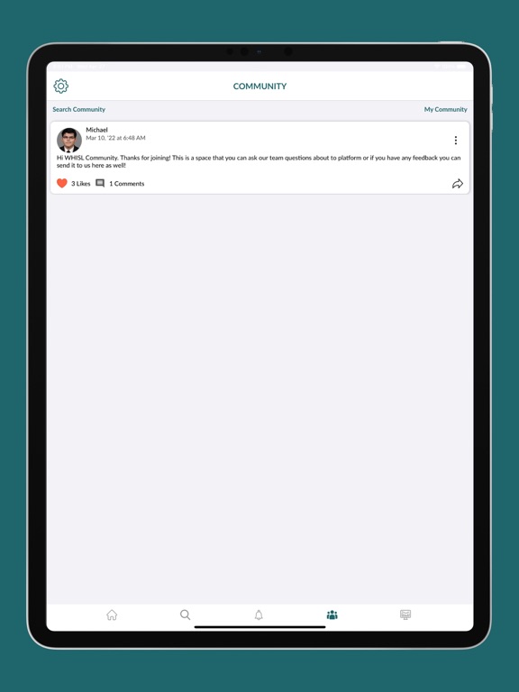 Whisl iPad screenshot 3 - Entertainment app