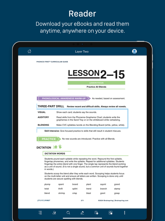 Screenshot #4 pour Brainspring Library