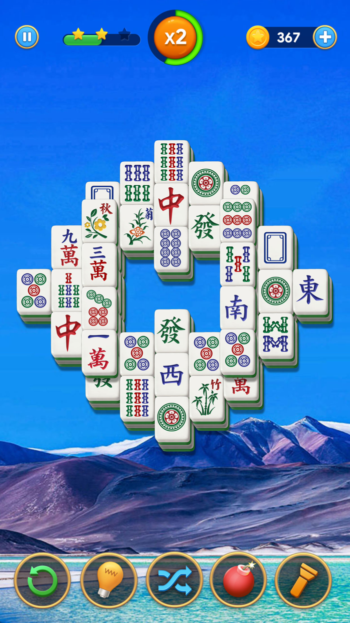 Mahjong Solitaire Tiles Match