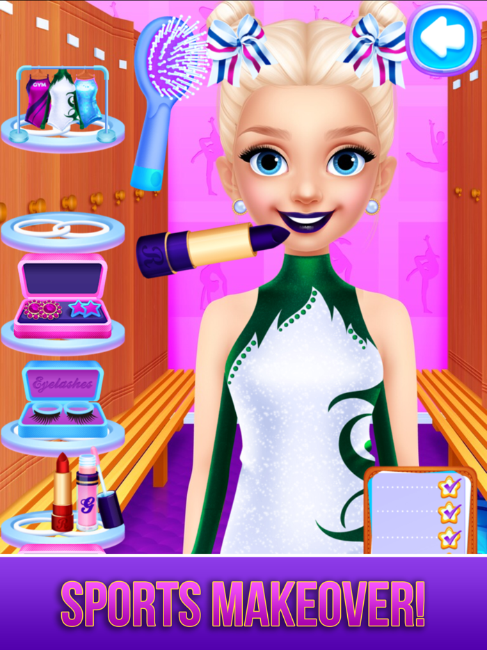 Gymnastics Dance Makeup Salon