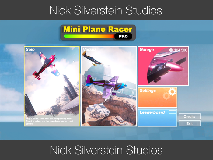 Mini Plane Racer Pro