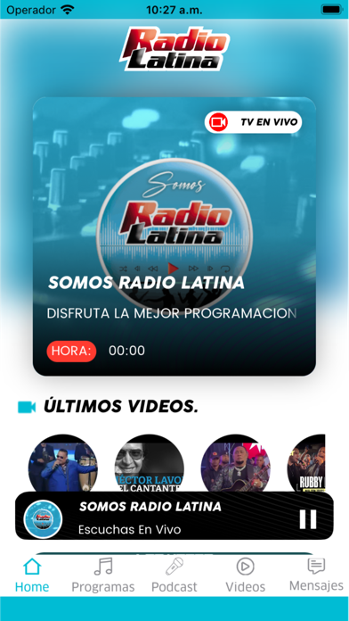 Somos Radio Latina Screenshot