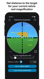stadiametric rangefinder iphone screenshot 1