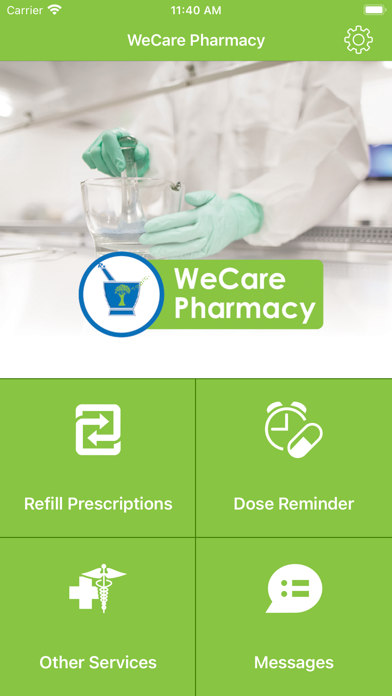 WeCare Pharmacy Screenshot