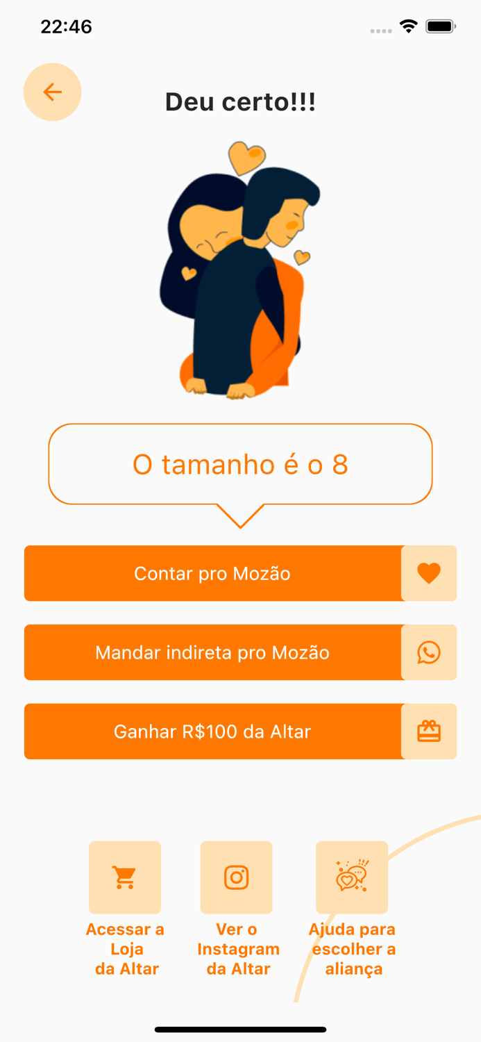 Medidor Anel e Alianças