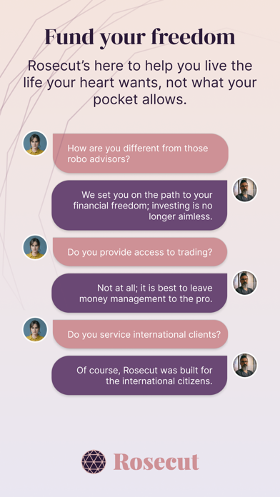Rosecut: Planning & Investing Screenshot