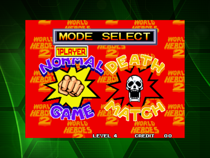 WORLD HEROES 2 ACA NEOGEO