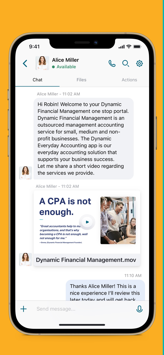 Dynamic Financial Management