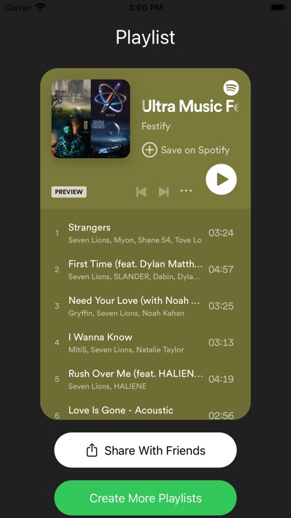 Festify: Festival Playlists screenshot-3