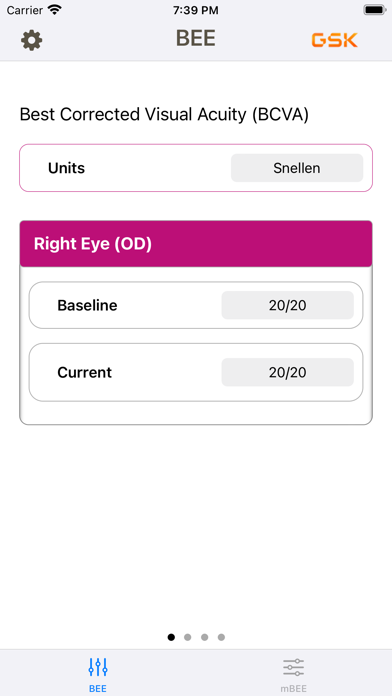 BEE - Belamaf Eye Exam Screenshot