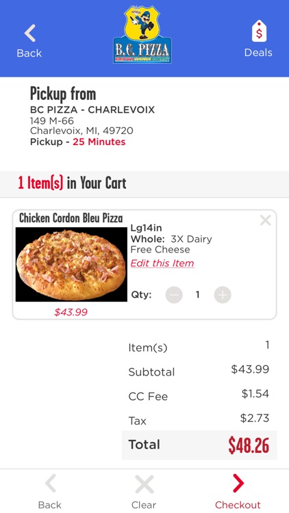 B.C. Pizza - Order Now! screenshot-4