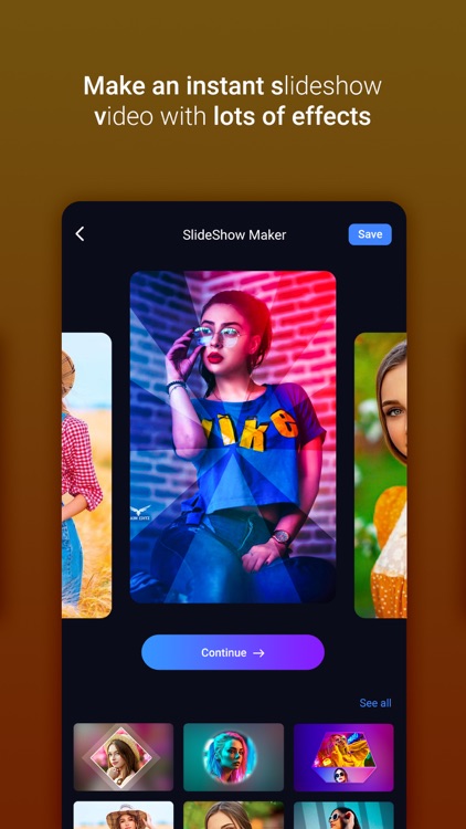 Slideshow Maker With Music ‣