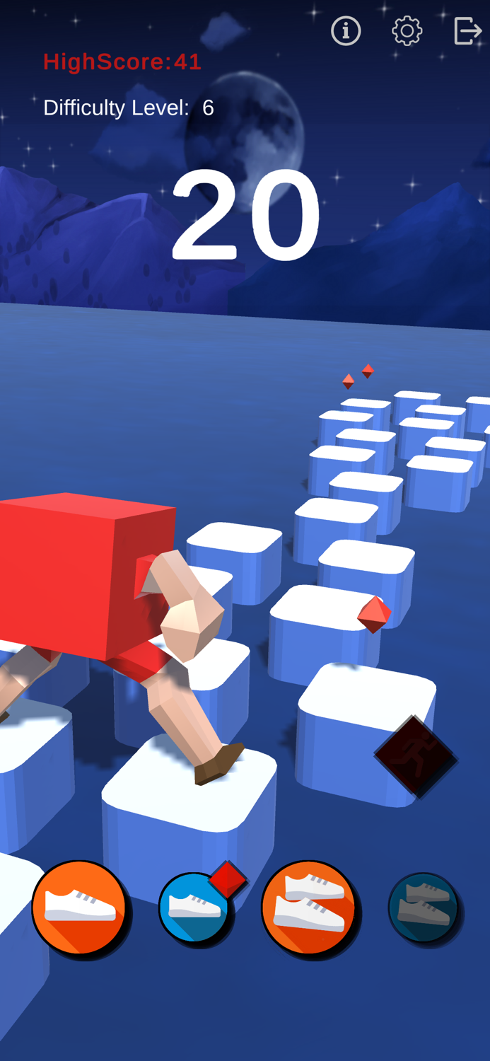 Hopscotch - Running Game