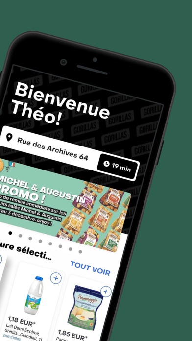 Gorillas: Livraison de courses Gorillas: Livraison de courses