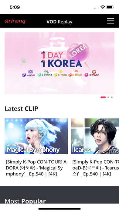 ArirangTV Screenshot