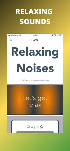 Game screenshot Relaxing Sounds White Noise mod apk