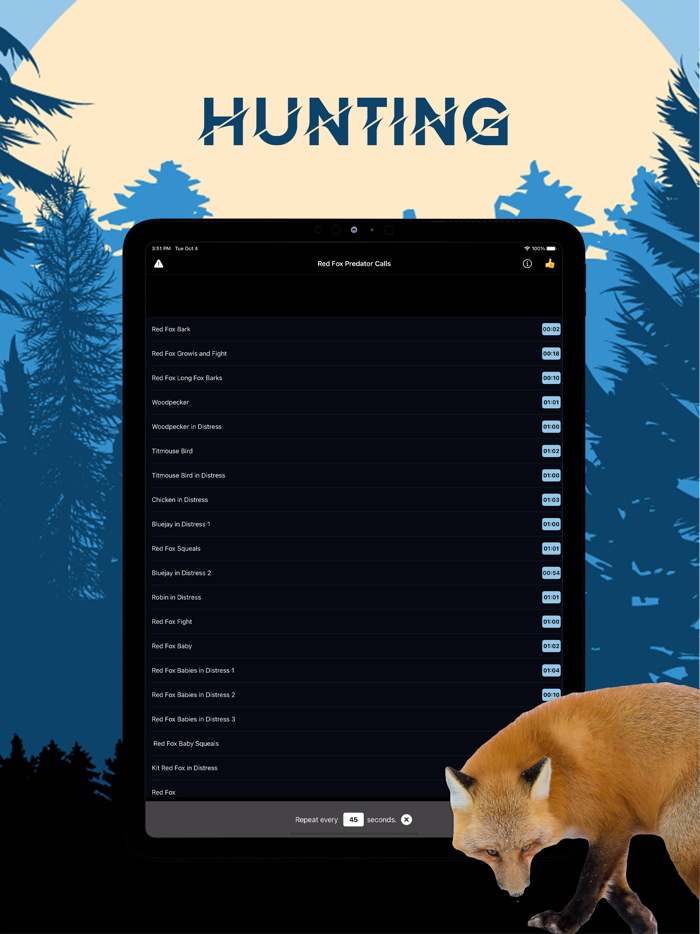 Red Fox Magnet Calls