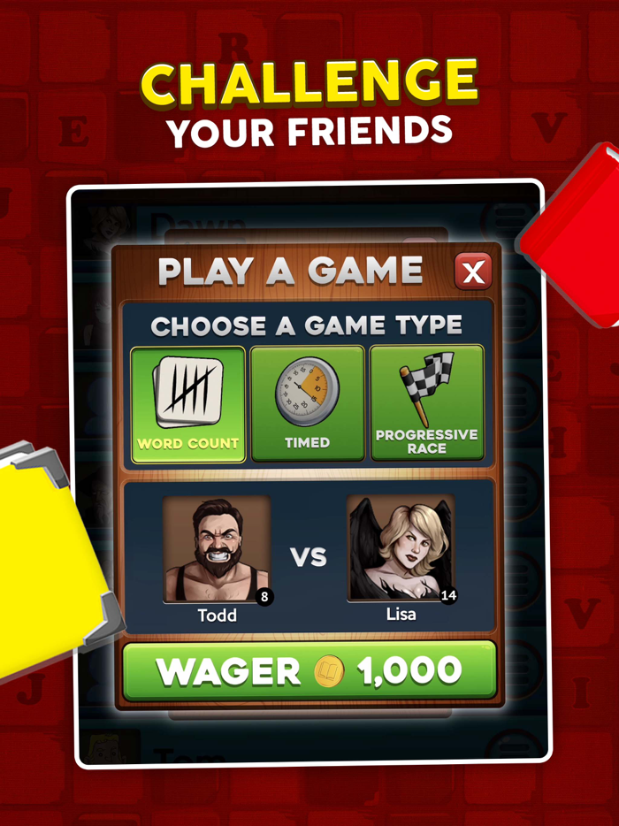 Word Wager - Match 3 Word Game