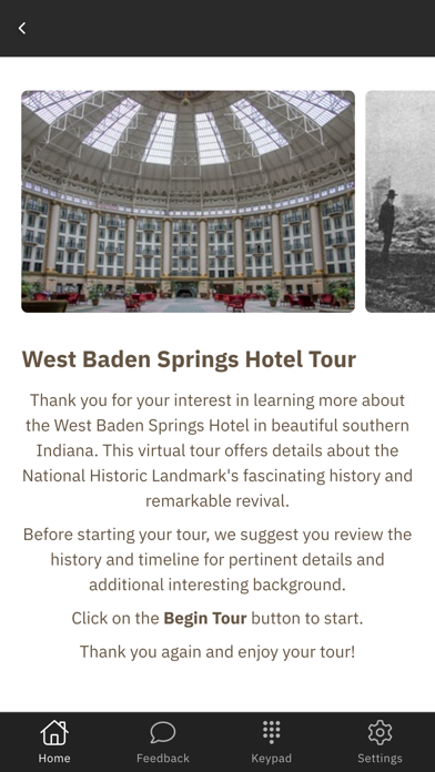 French Lick West Baden Tours Screenshot