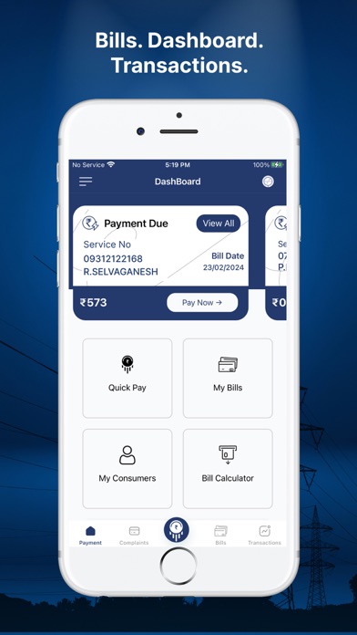 TNEB Mobile App(Official) iPhone screenshot 5 - Productivity app