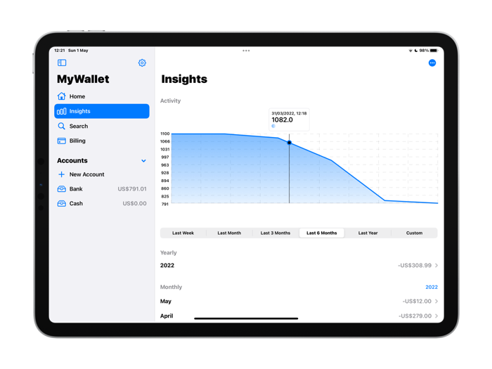 MyWallet Finance Tracker