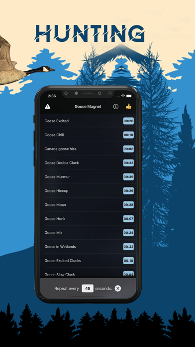 Screenshot 2 of Goose Magnet - Goose Calls App