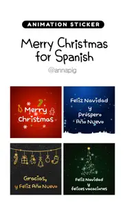 merry christmas for spanish iphone screenshot 1