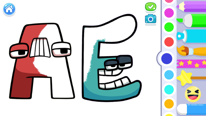 Alphabet Lore  Coloring Book