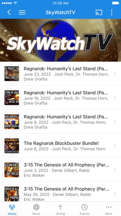 Screenshot 2 of SkyWatchTV App App