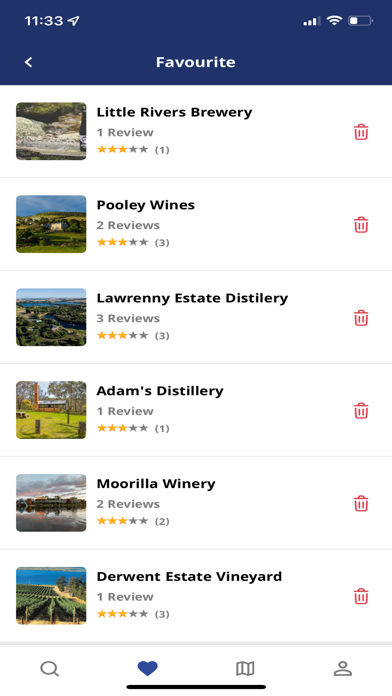 Whiskey wine and food Screenshot