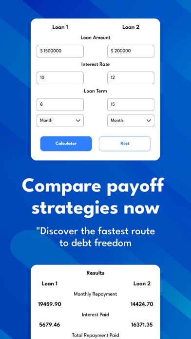 EMI Calculator: LoanMe Screenshot