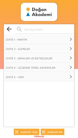 Game screenshot Doğan Akademi Video Çözüm apk
