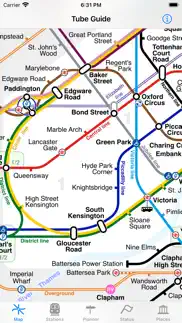 london tube map and guide iphone screenshot 1