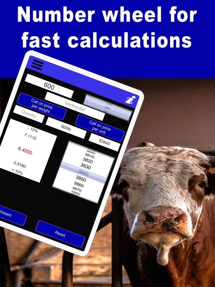 Livestock Auction Calculator